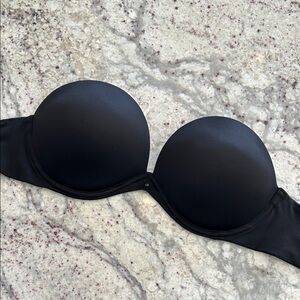 Victoria’s Secret Black Strapless Bra Size 36C